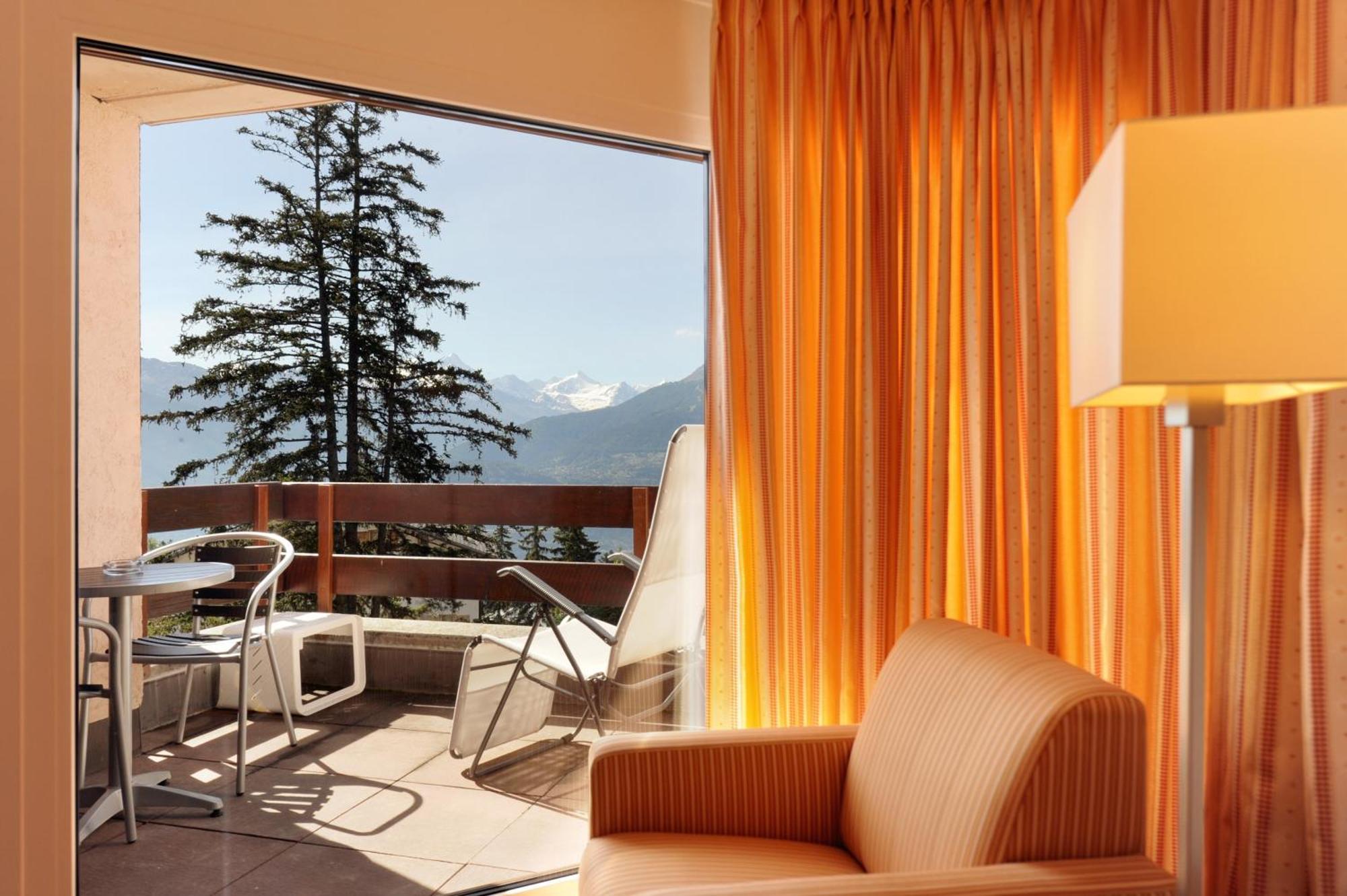 Hotel Helvetia Intergolf Crans-Montana Exteriér fotografie