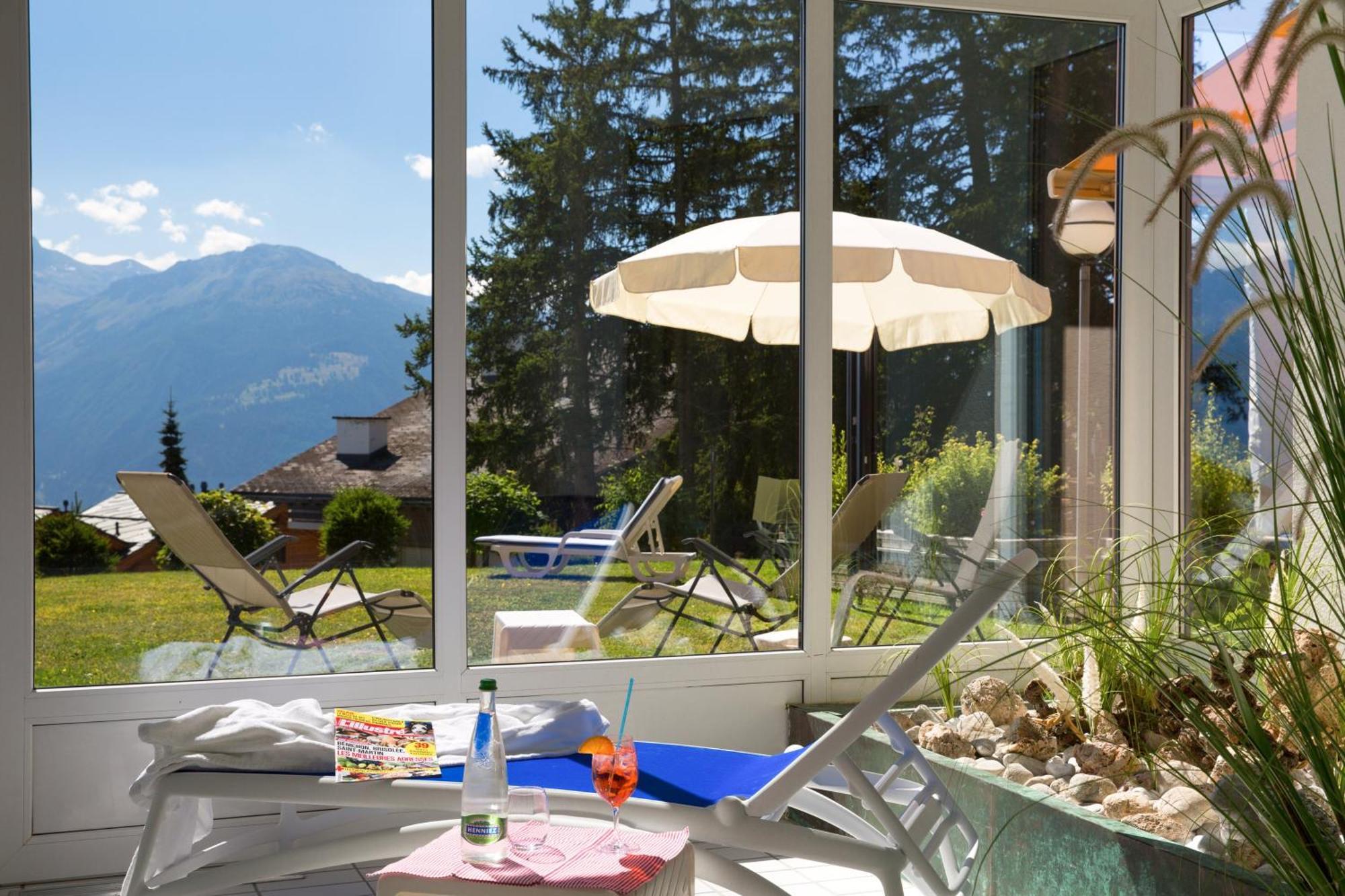 Hotel Helvetia Intergolf Crans-Montana Exteriér fotografie