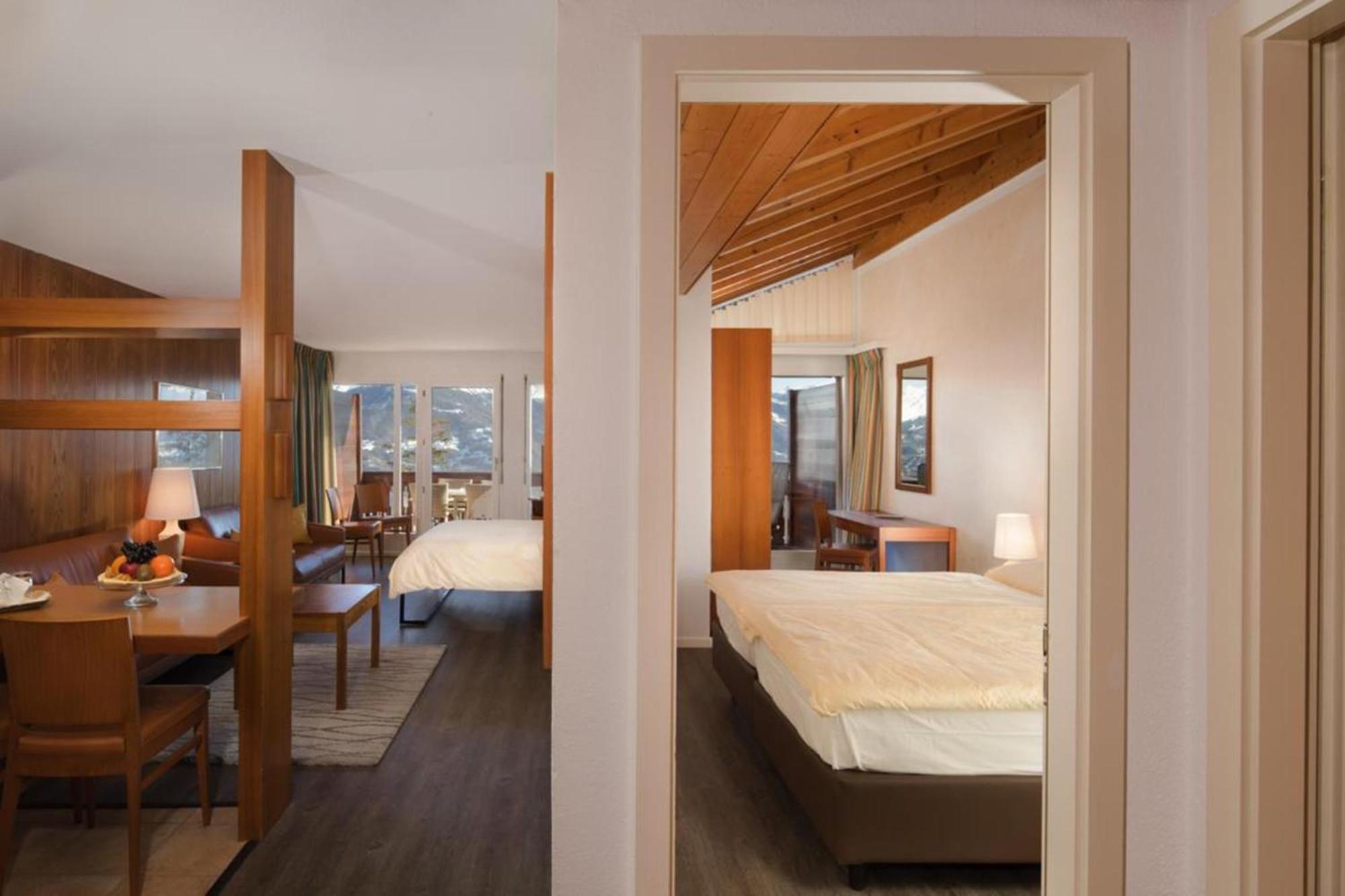 Hotel Helvetia Intergolf Crans-Montana Exteriér fotografie