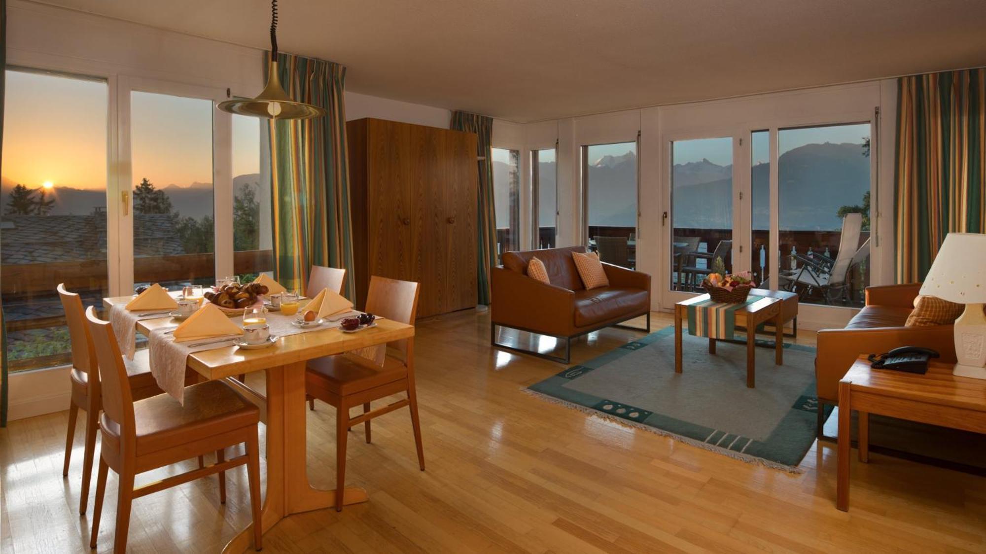 Hotel Helvetia Intergolf Crans-Montana Exteriér fotografie