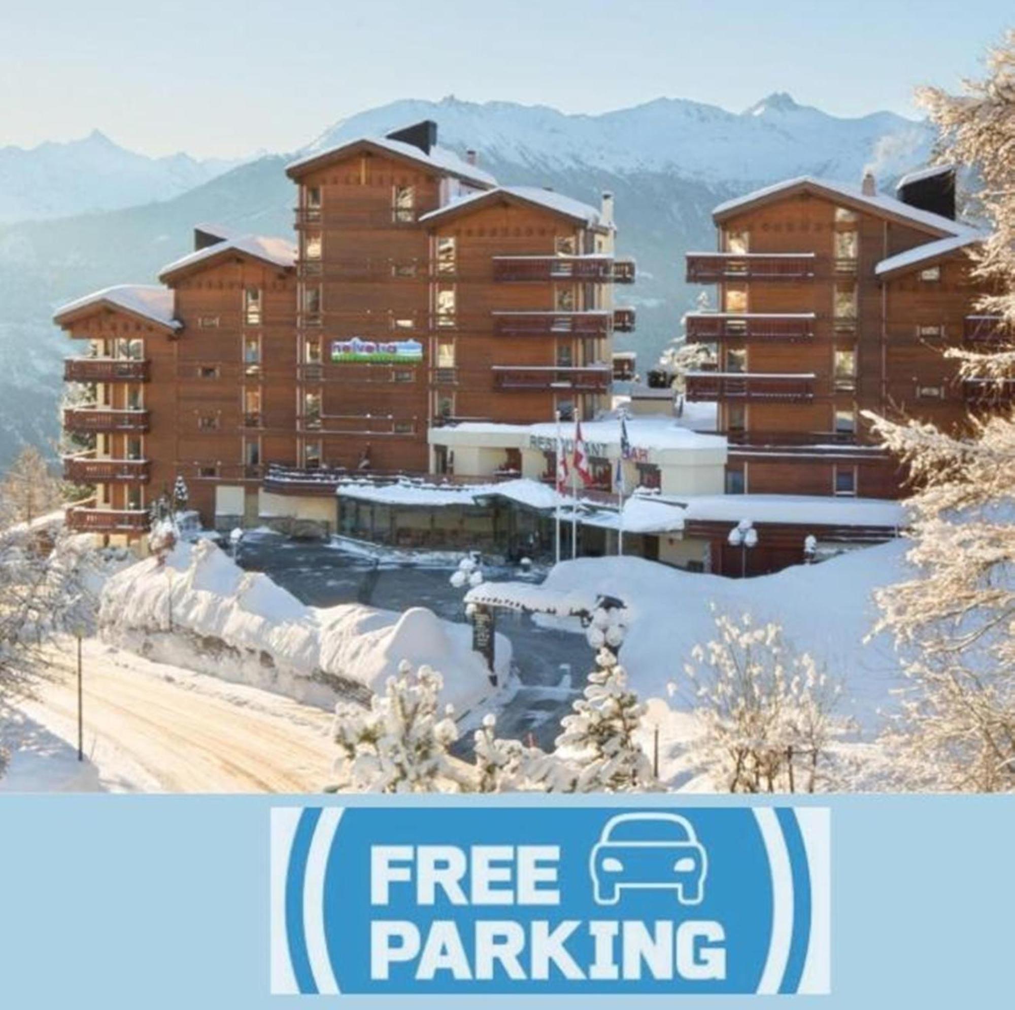 Hotel Helvetia Intergolf Crans-Montana Exteriér fotografie