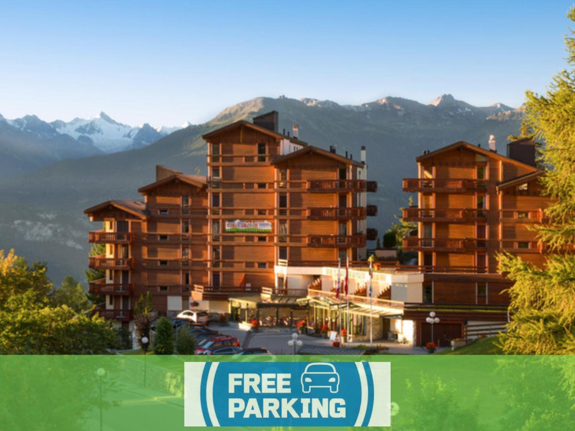 Hotel Helvetia Intergolf Crans-Montana Exteriér fotografie